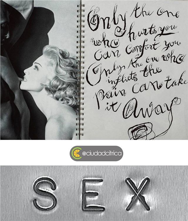 Madonna cover SEX book